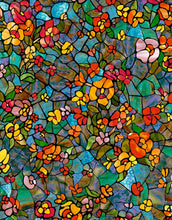 Load image into Gallery viewer, D-C-Fix 346-0431 Venetian Garden Self Adhesive Décor/Window Film 17" x 78"