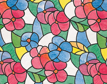Load image into Gallery viewer, D-C-Fix 346-0117 Lisboa Red Self Adhesive Décor/Window Film 17" x 78"