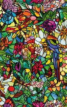 Load image into Gallery viewer, D-C-Fix 346-0647 Tulia Self Adhesive Décor/Window Film 17" x 78"